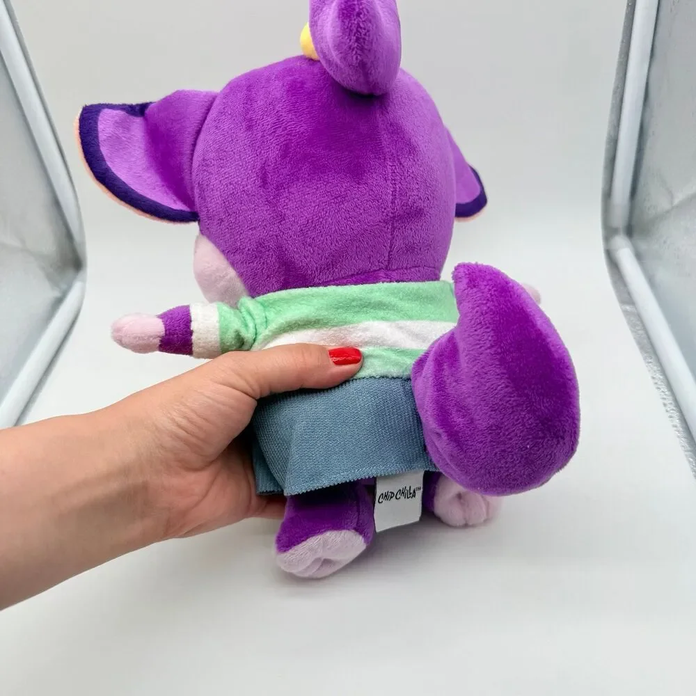 Chip Chila purple girl Chinchilla plush